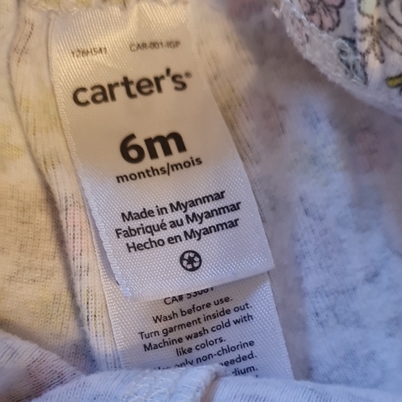 5/$20 Carter's Floral Little Girls Bottoms in Very good used condition, cute 😍 - Picture 2 of 5